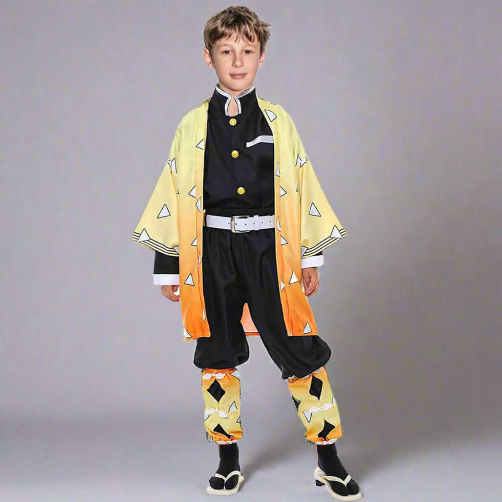 Anime Kimono Cosplay Costume Set – Halloween Party Outfit