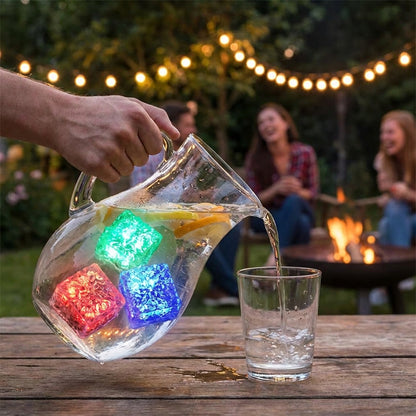 Light-Up Waterproof Bath Toy Cubes lifestyle