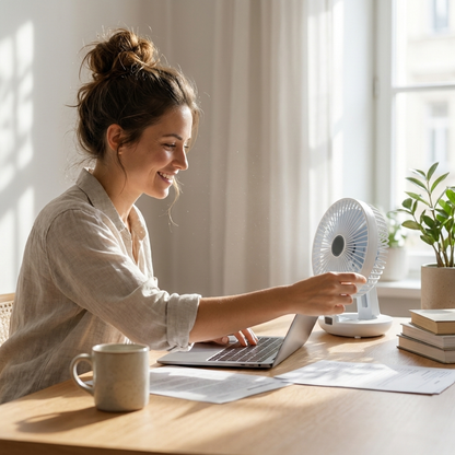 Cooling Blanket Mesh Fan
