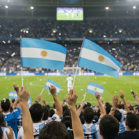 Argentina World Cup Flag lifestyle