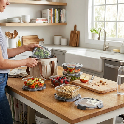 Glass Food Storage Containers lifestyle