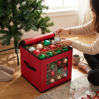 3-Tray Ornament Storage Box lifestyle
