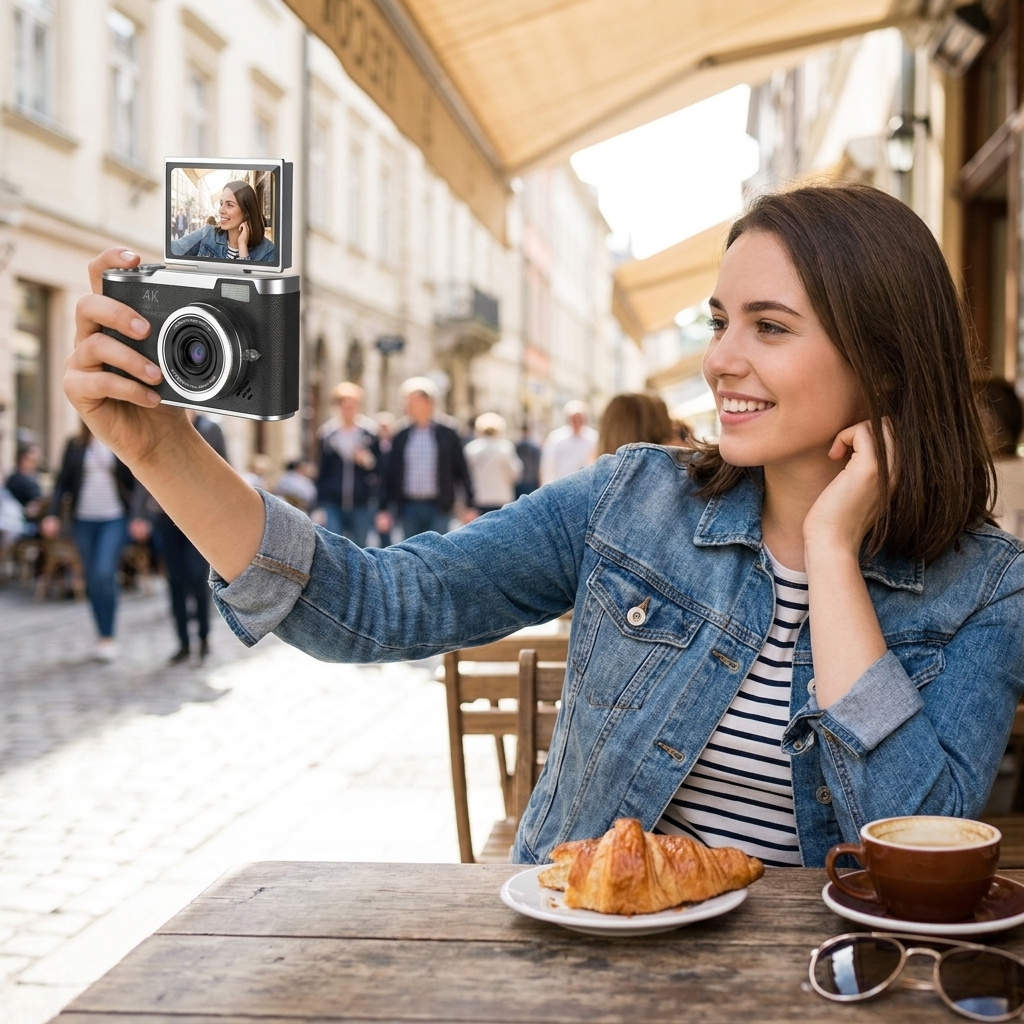 Compact 4K Vlogging Camera lifestyle