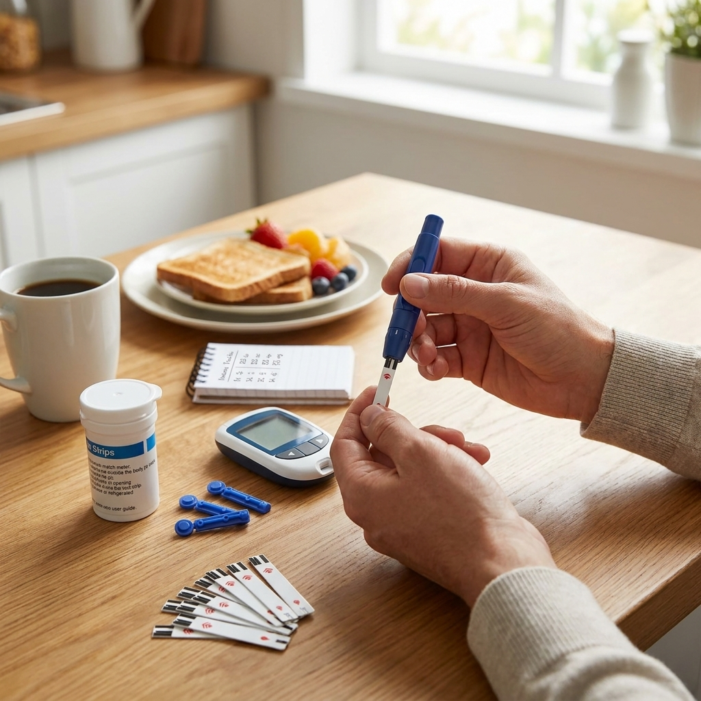 Digital Glucose Monitor Kit lifestyle