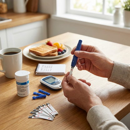 Digital Glucose Monitor Kit lifestyle