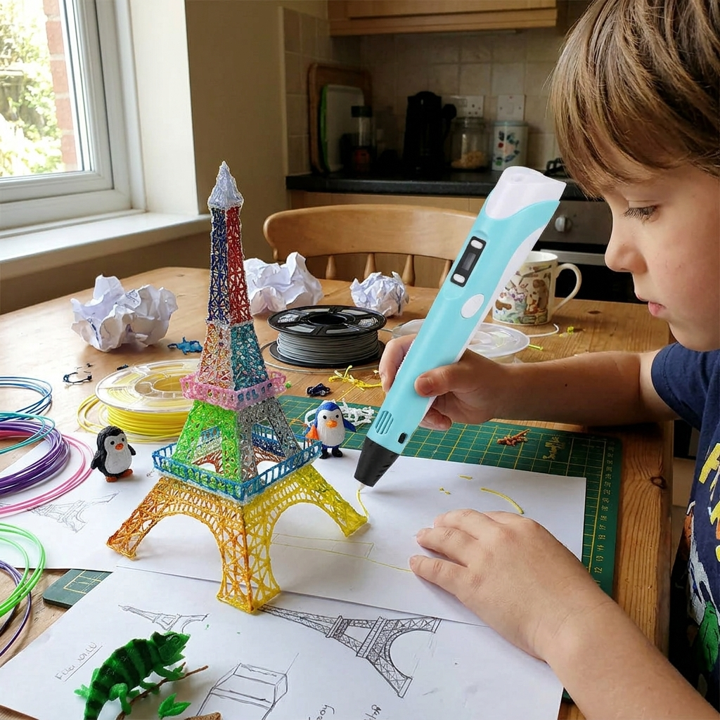3D Printing Pen for Kids in lifestyle setting