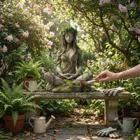 Bohemian Goddess Sculpture lifestyle