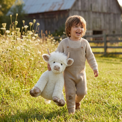 Highland Cow Plush Toy lifestyle