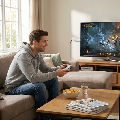 Game Console Stick 4K lifestyle