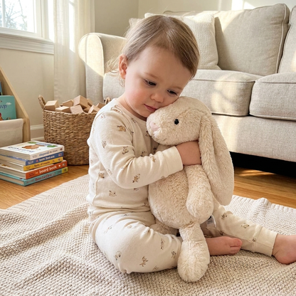 Bunnycat Plush Bunny Stuffed Animal lifestyle