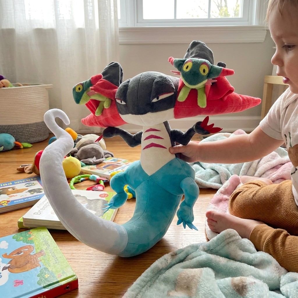Adorable Cartoon Plush Toy lifestyle