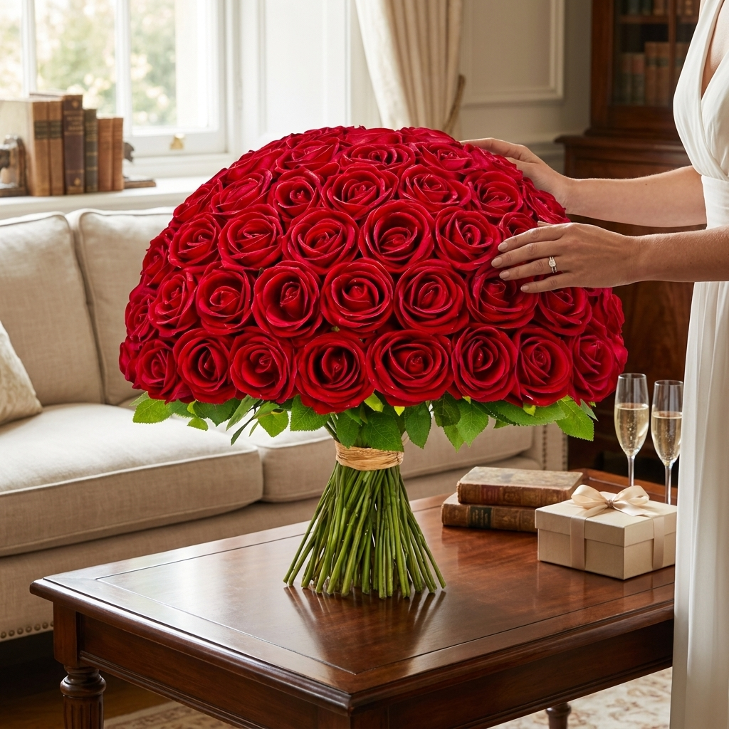 Elegant Artificial Flower Bouquet