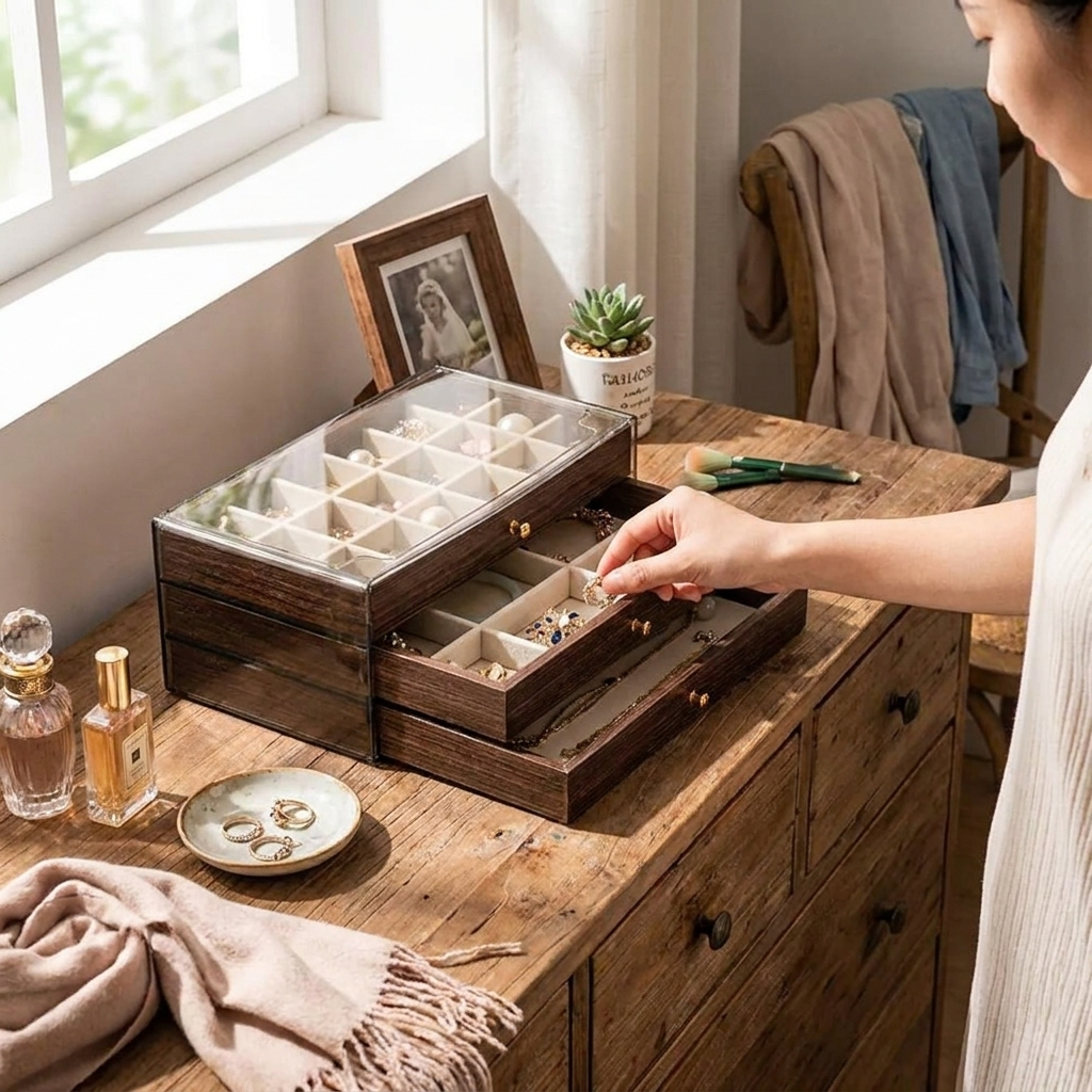 Elegant Jewelry Box Organizer