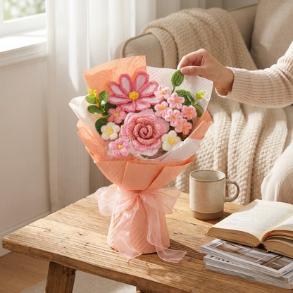 Crochet Flower Bouquet