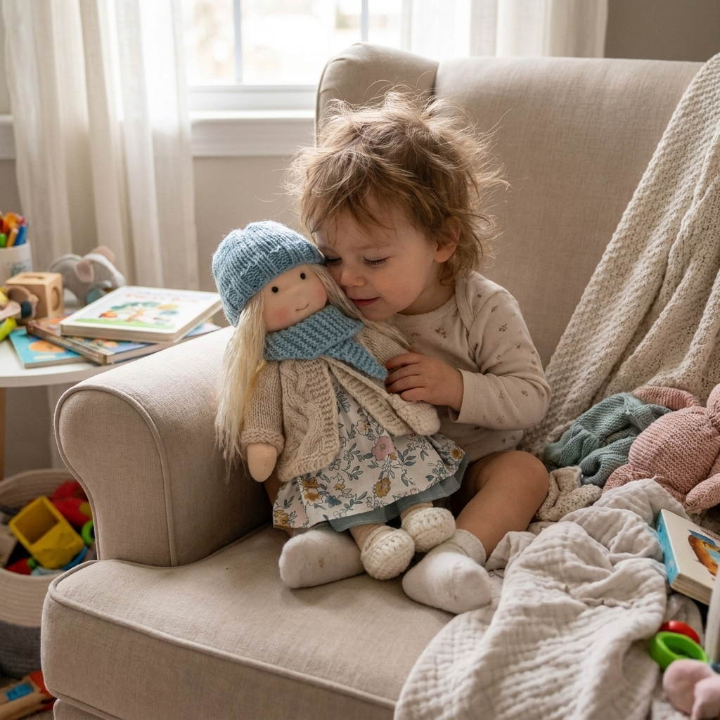 Handmade Baby Doll lifestyle
