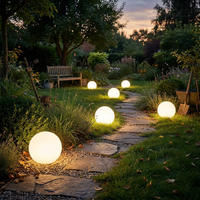 Garden LED Sphere Light lifestyle