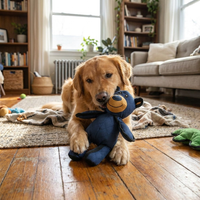 Plush Bear Chew Toy lifestyle