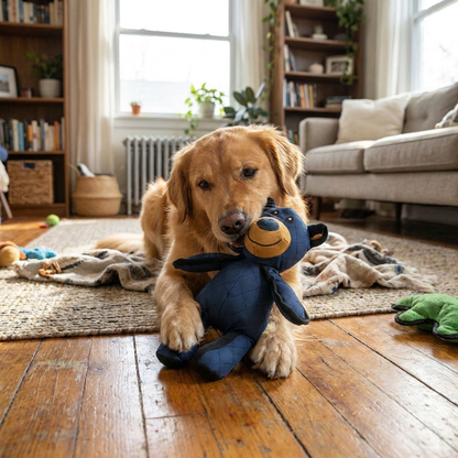 Plush Bear Chew Toy lifestyle