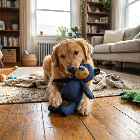 Plush Bear Chew Toy lifestyle