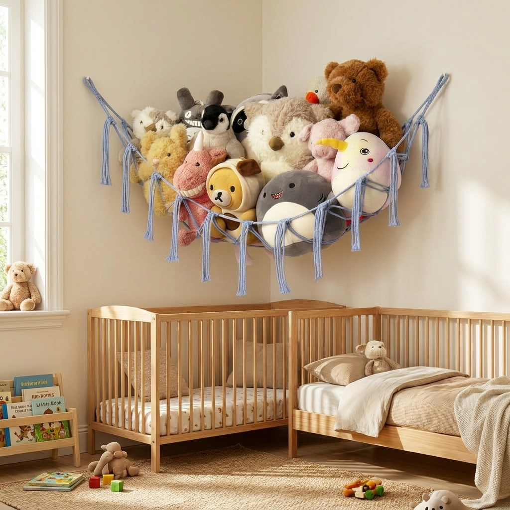 Hanging Toy Storage Hammock