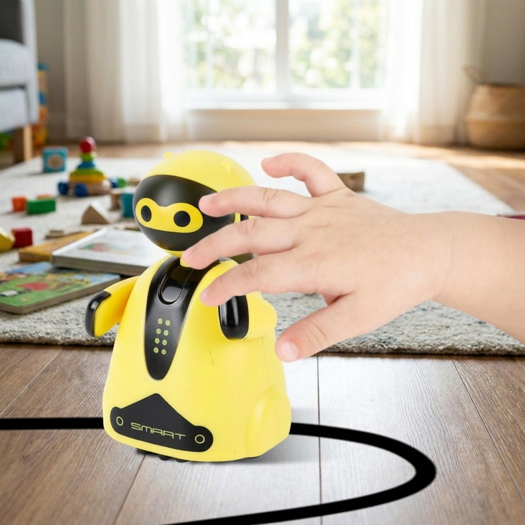 Creative Drawing Robot for Kids — Line-Following Art Machine