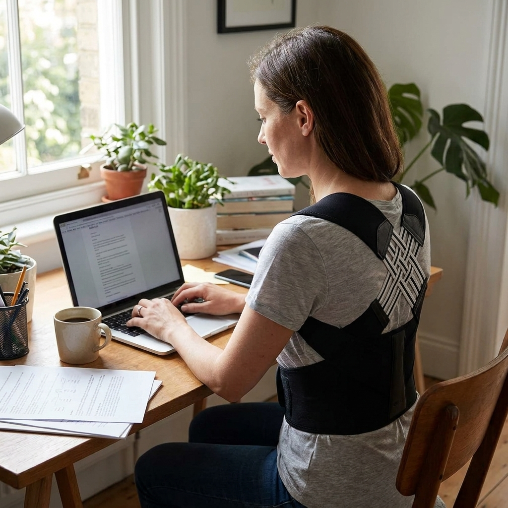 Ergonomic Adjustable Posture Corrector Back Brace