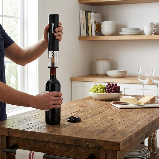 Electric Wine Opener - Automatic Corkscrew