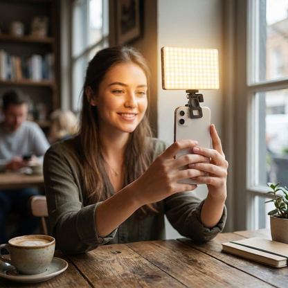 Clip-On Selfie LED Light for Phones