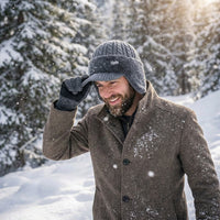 Trapper winter hat lifestyle