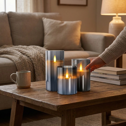 Flameless LED Candle Set