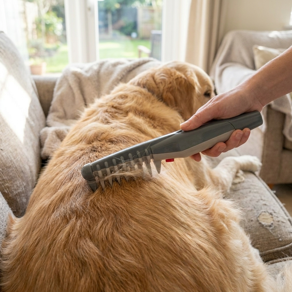 Electric Flea Removal Grooming Comb