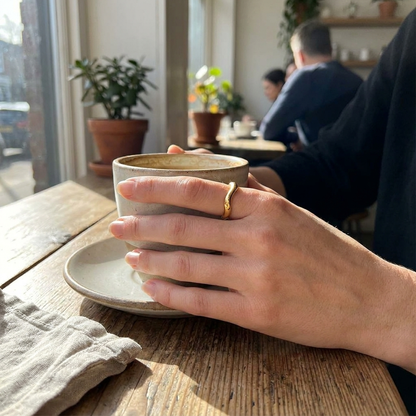 Gold Tone Stacking Ring