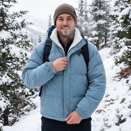 Cozy Corduroy Zip-Up Jacket