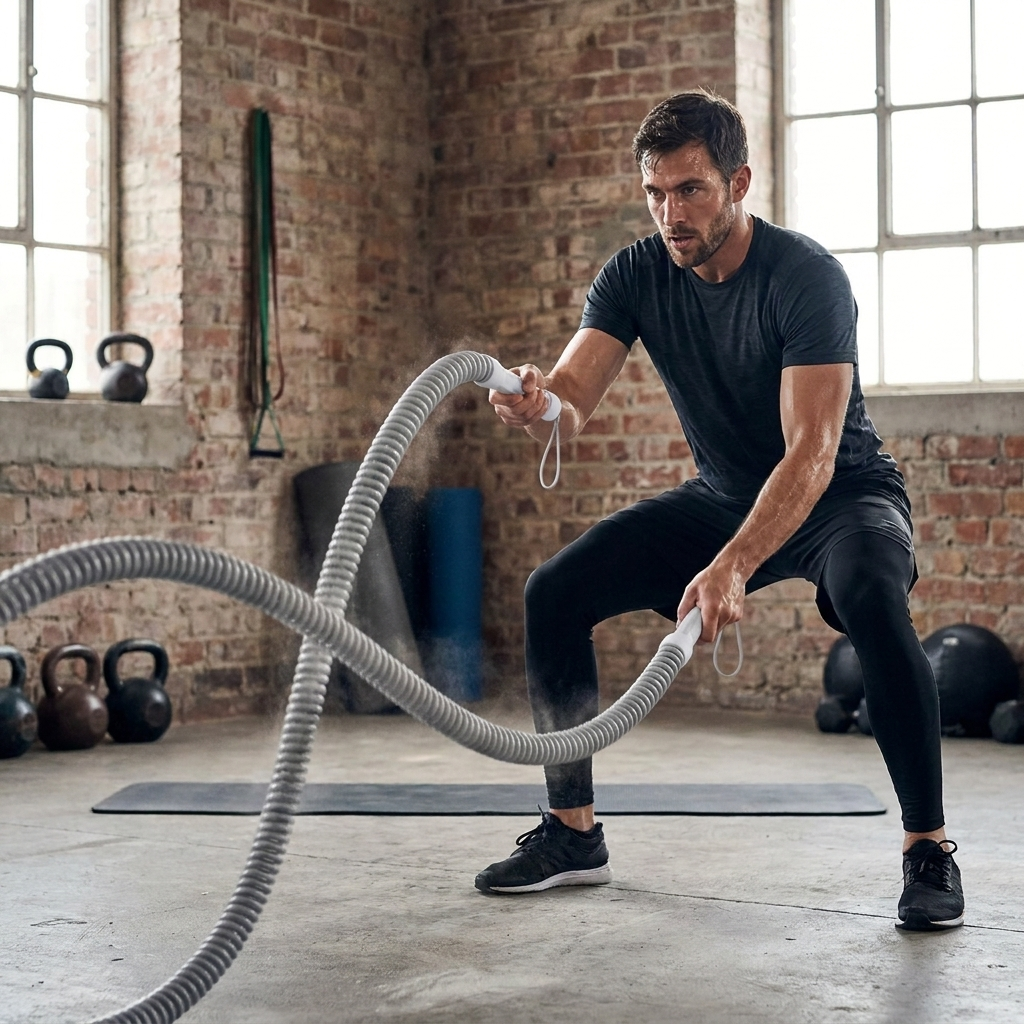 Heavy-Duty Steel Jump Rope