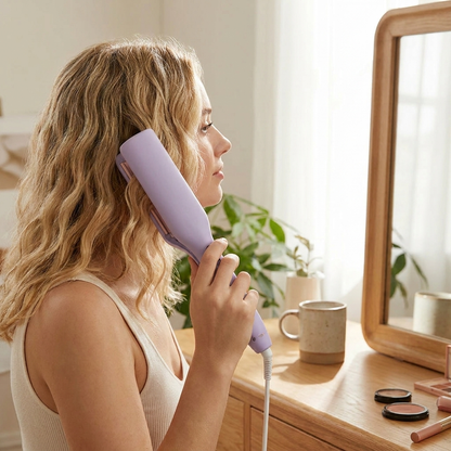 Ceramic Double-Barrel Wave Curling Iron