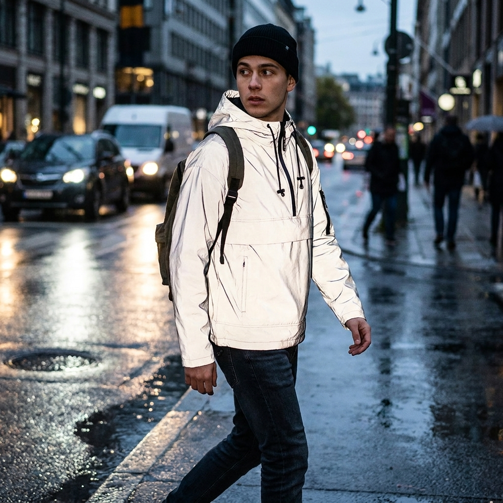 Casual Hooded Zip-Up Jacket with Front Pockets