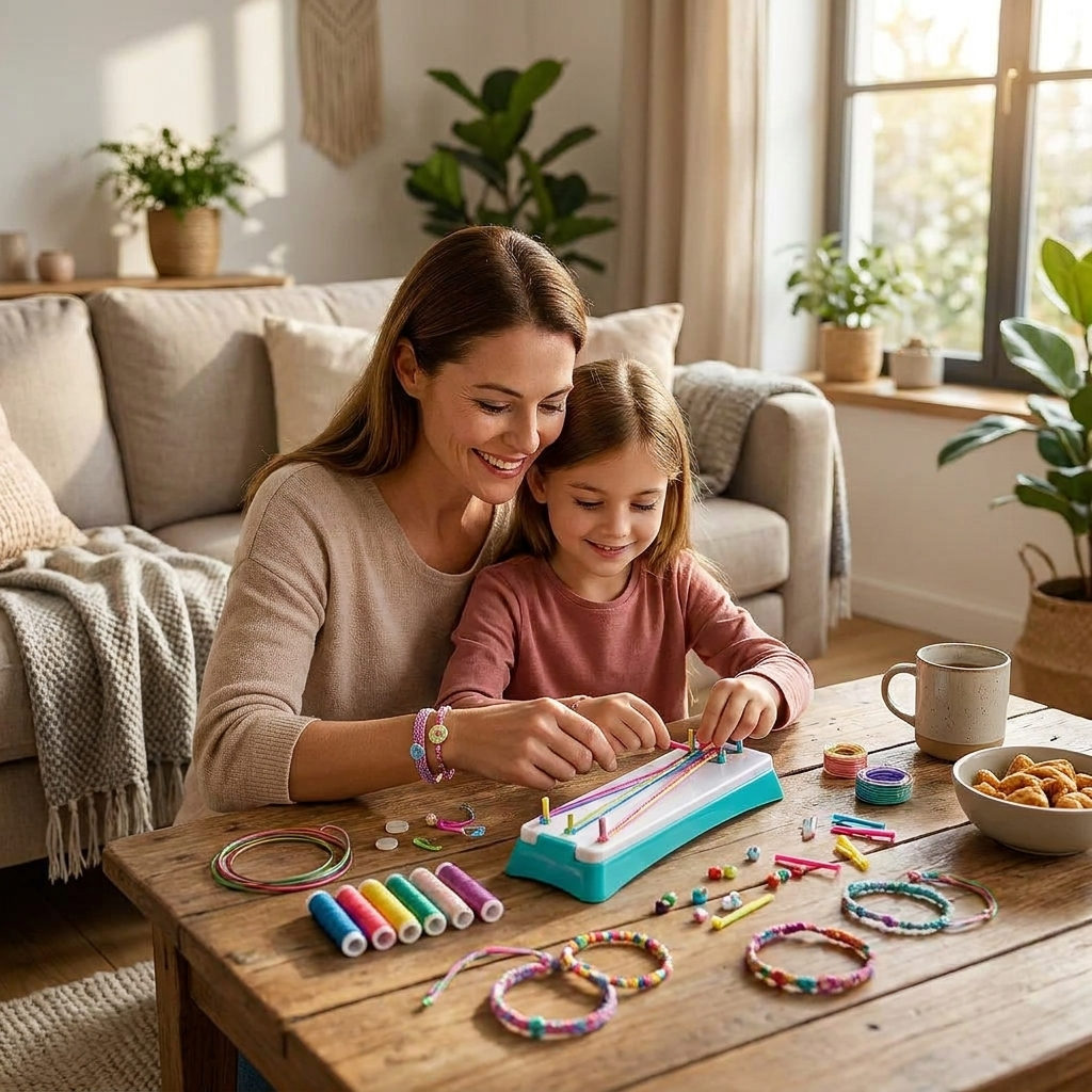 Creative Friendship Bracelet Making Kit Jewelry Craft Set