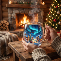 Christmas Glass Mug