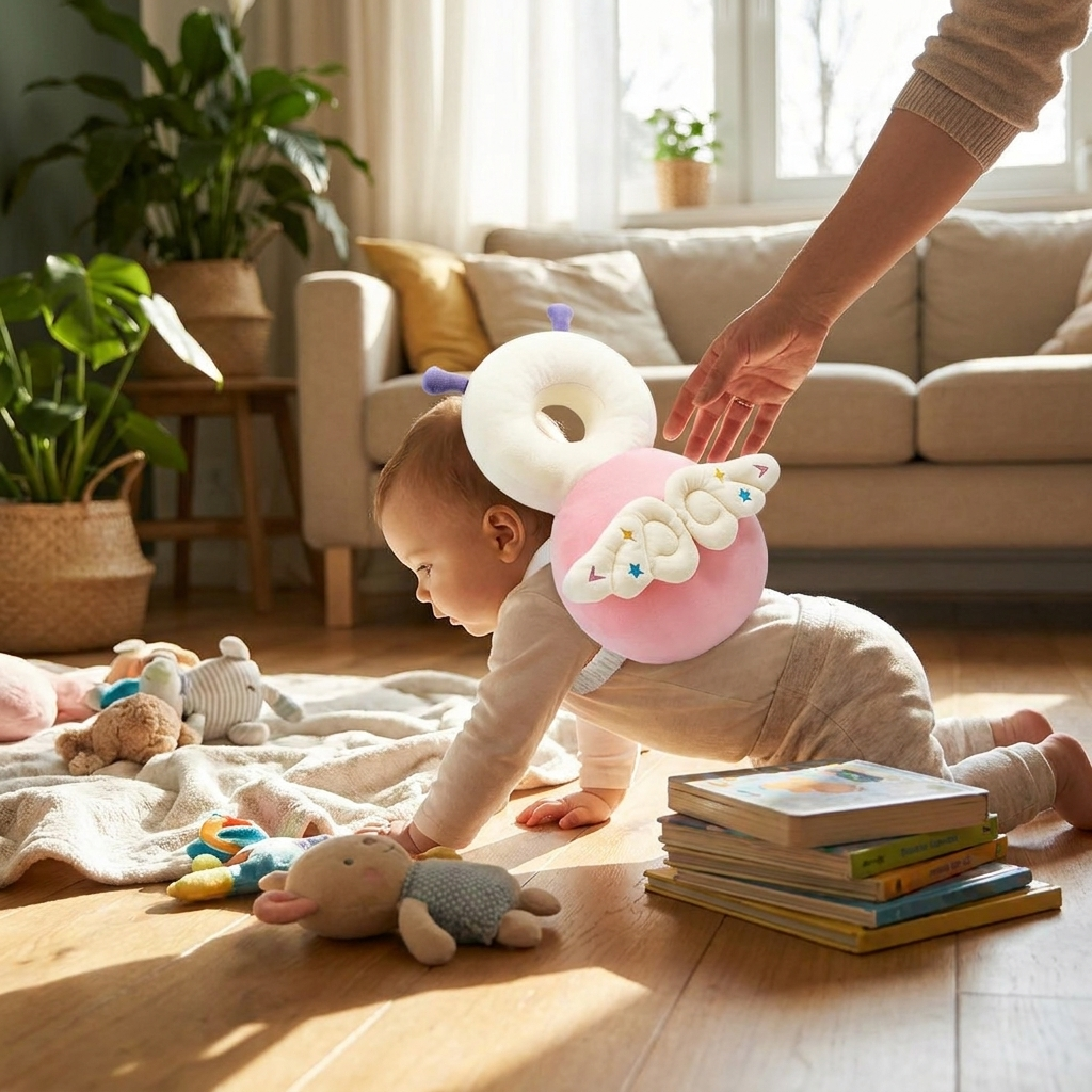 Baby Head Protection Pillow and Toddler Anti-Fall Safety Backpack