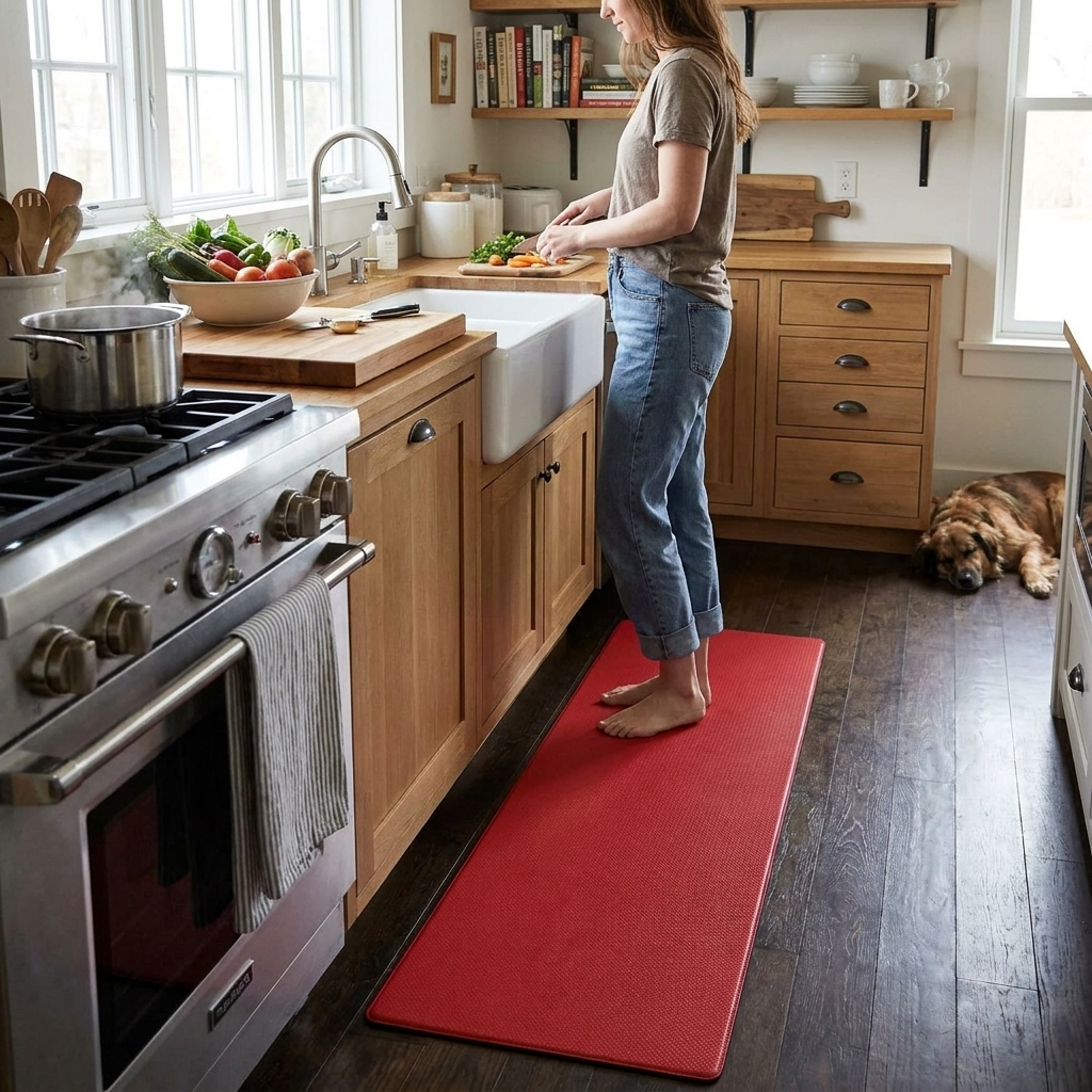 Anti-Fatigue Kitchen Mat Non-Slip Standing Cushion