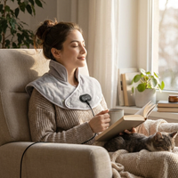 Electric Neck Heating Pad Shoulder Massager