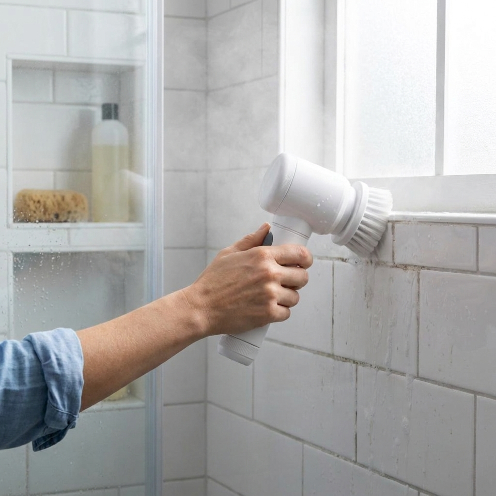 Electric Rotary Scrubber Cleaning Brush