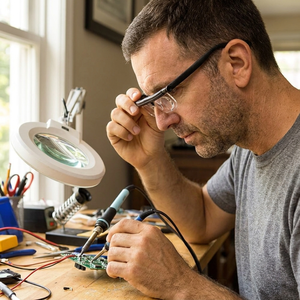 Adjustable Focus Glasses