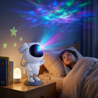 Astronaut LED Night Light with Star Projector