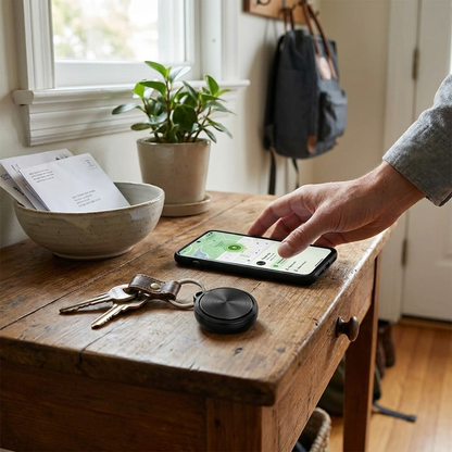 Bluetooth Smart Tracker and Locator for Keys Pets Bags