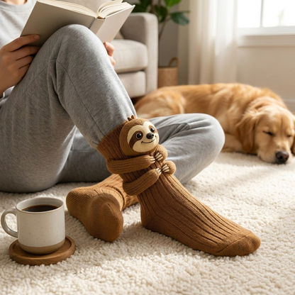 Animal 3D House Socks