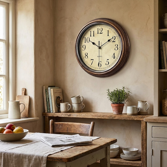 Wooden Wall Clock