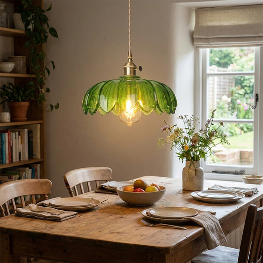 Vintage Flower Pendant Lamp lifestyle