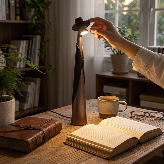 LED Hat Lamp Touch Desk Light