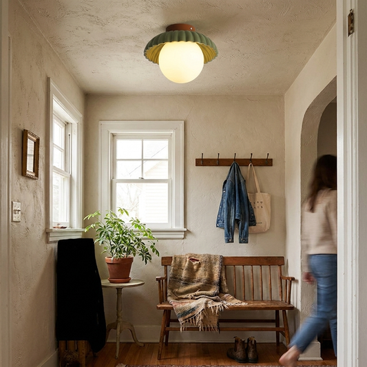 Iron Hallway Ceiling Light